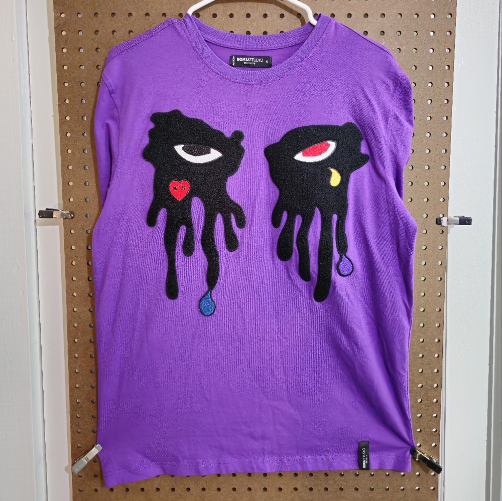 Roku Studio Tear Dripping Tee Purple